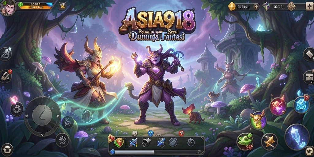 Tangkapan layar ASIA918 menunjukkan gameplay yang memukau di dunia petualangan.