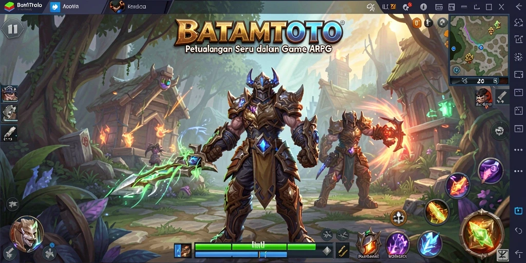 Tampilan epic dari pertarungan seru di BATAMTOTO.