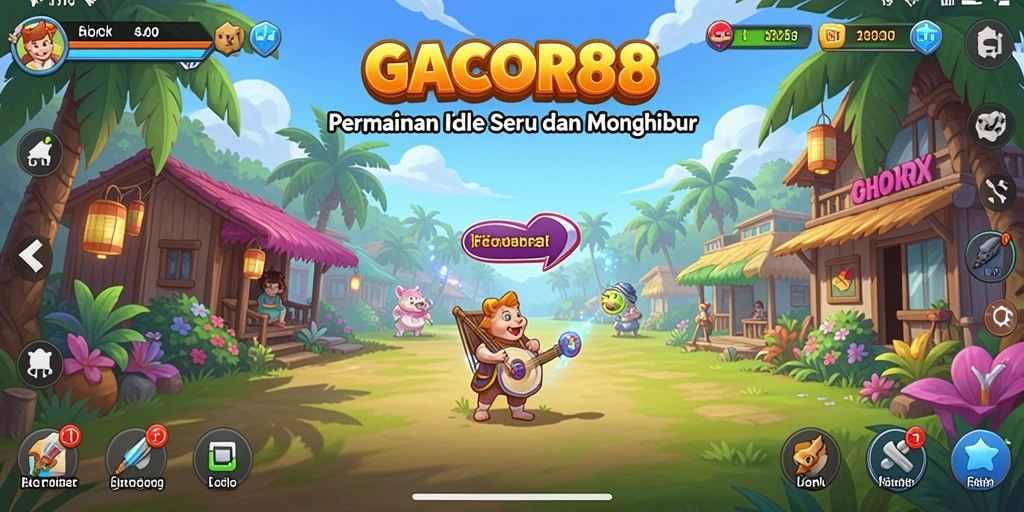 Screenshot GACOR88 menampilkan gameplay Idle yang menarik.