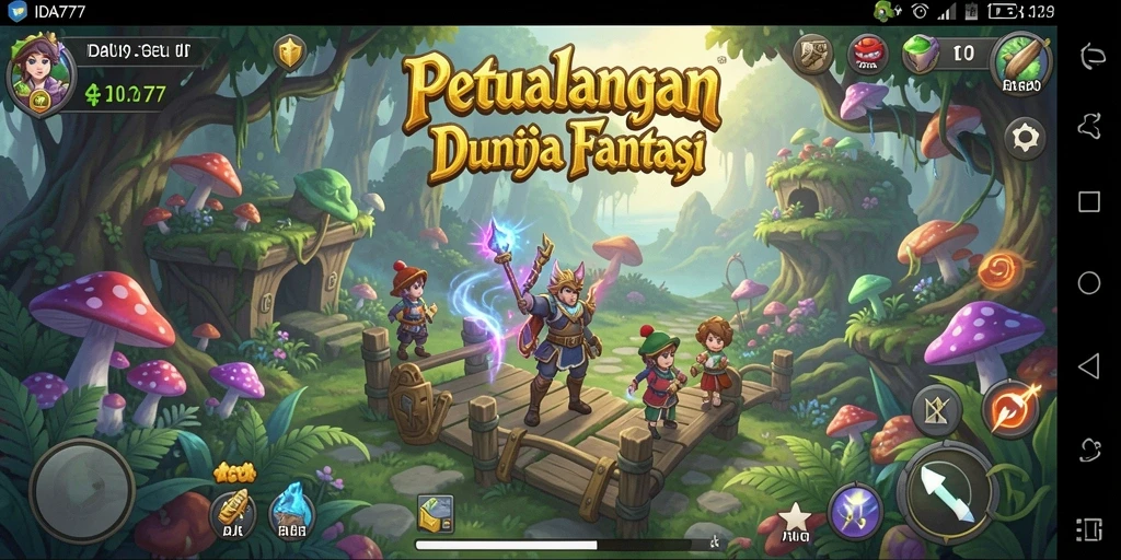 Tampilan gameplay menarik dan tantangan seru di IDA777.