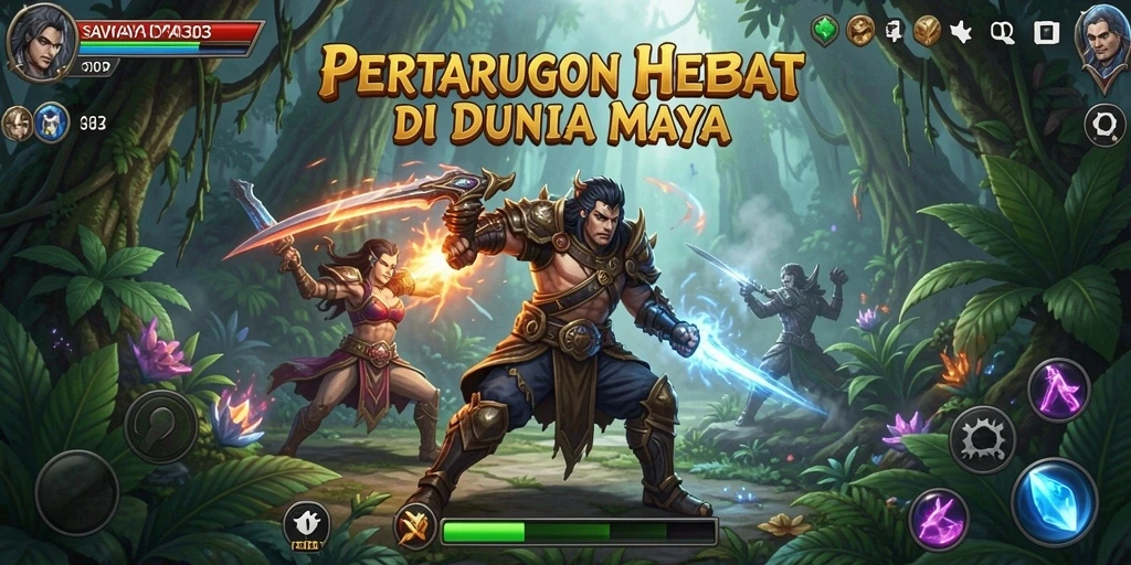 Gameplay seru dalam SAVAYA303 dengan pertarungan yang menegangkan.